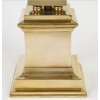 1970 Paire de lampes en laiton doré Modèle Obélisque Maison Roche