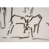 Dessin en lavis de l’artiste Evelyne Luez sur papier, XXème siècle. | Biron Dessin en lavis de l’artiste Evelyne Luez sur papier, XXème siècle.