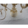 1950/70′ Chandelier en Cristal Murano à Feuilles d’Or | Biron 1950/70′ Chandelier en Cristal Murano à Feuilles d’Or
