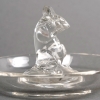 Cendrier Baguier « Souris » verre blanc de René LALIQUE | Biron Cendrier Baguier "Souris" verre blanc de René LALIQUE