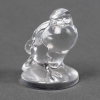 Cachet « Moineau » verre blanc de René LALIQUE | Biron Cachet "Moineau" verre blanc de René LALIQUE