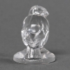 Cachet « Moineau » verre blanc de René LALIQUE | Biron Cachet "Moineau" verre blanc de René LALIQUE