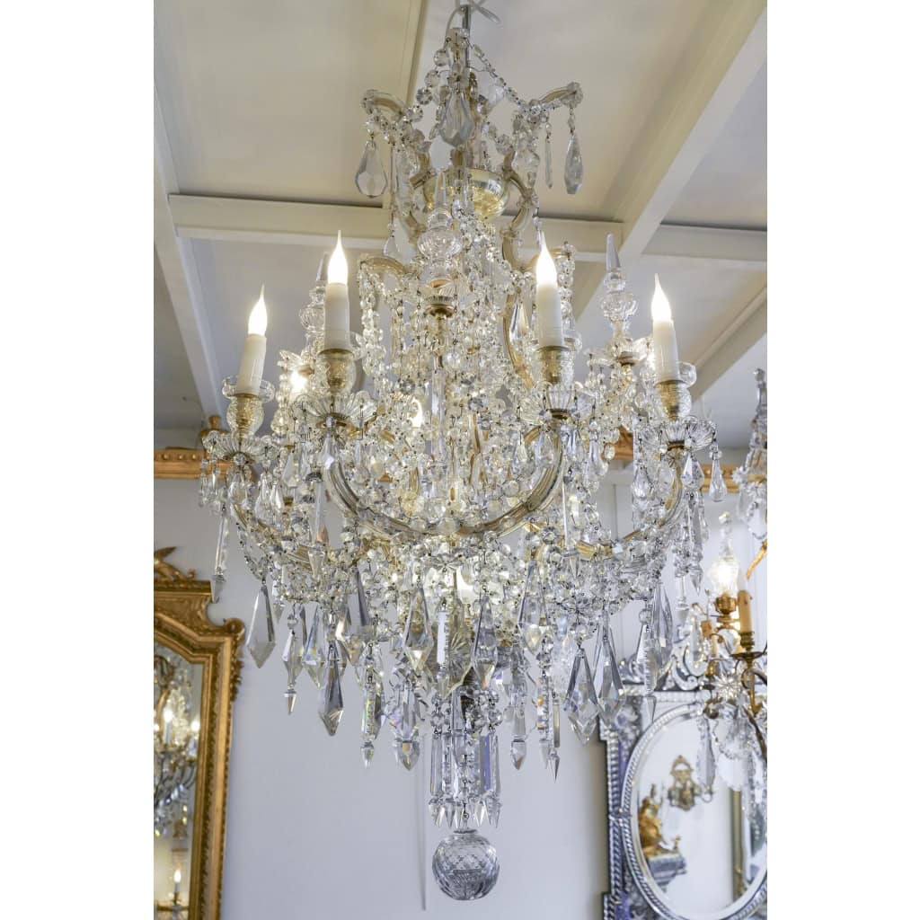 Lustre De Bohème, 1ère Moitié Du 20ème Siècle | Biron ||||||||||||||