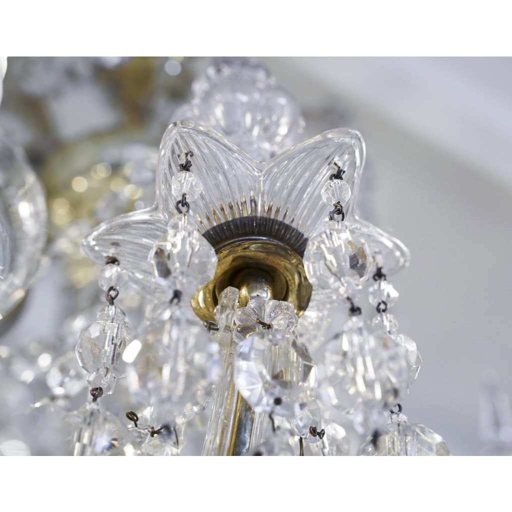 Lustre De Bohème, 1ère Moitié Du 20ème Siècle | Biron Lustre De Bohème, 1ère Moitié Du 20ème Siècle