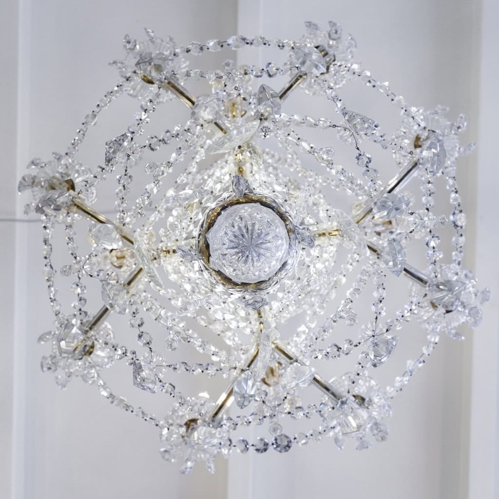 Lustre De Bohème, 1ère Moitié Du 20ème Siècle | Biron Lustre De Bohème, 1ère Moitié Du 20ème Siècle