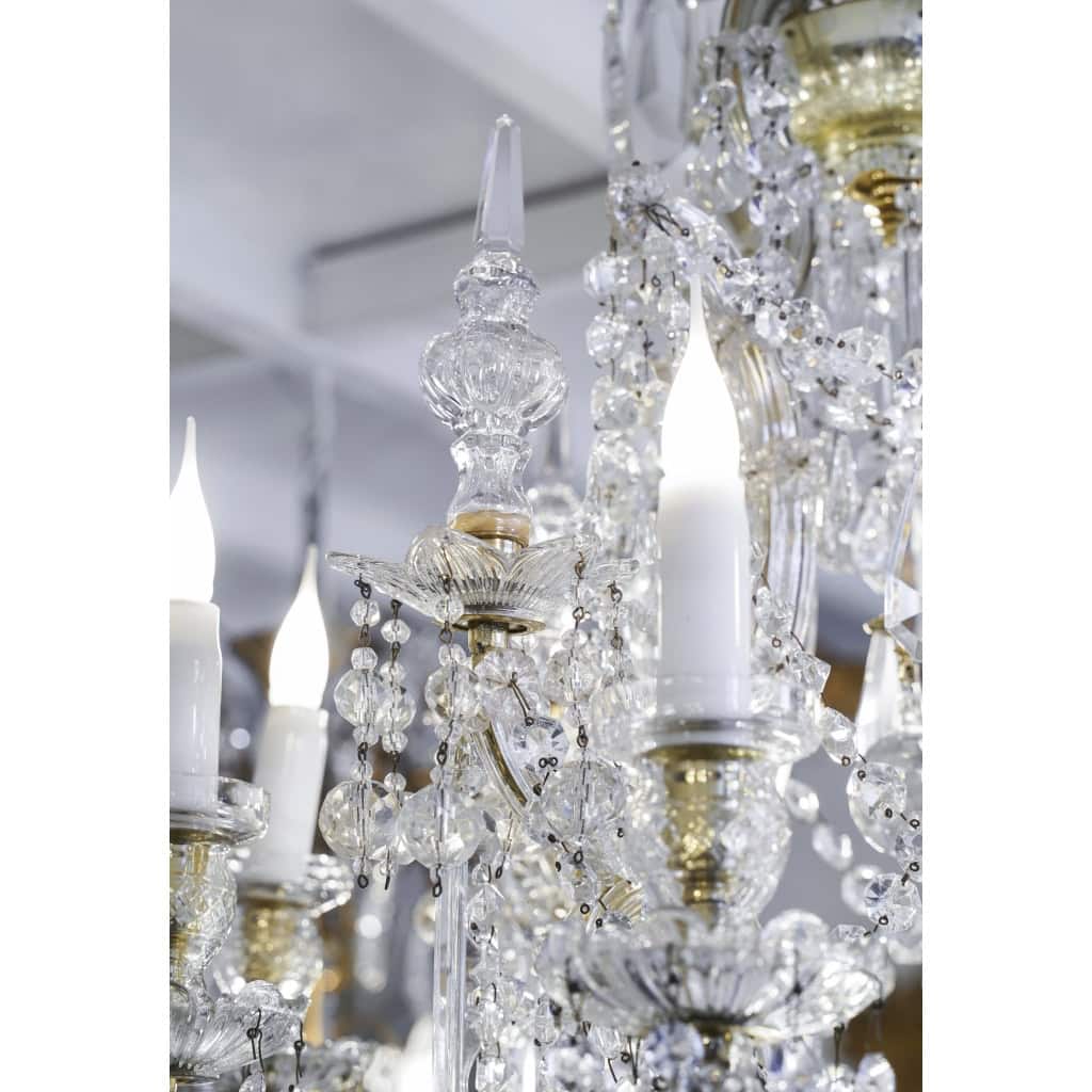 Lustre De Bohème, 1ère Moitié Du 20ème Siècle | Biron Lustre De Bohème, 1ère Moitié Du 20ème Siècle