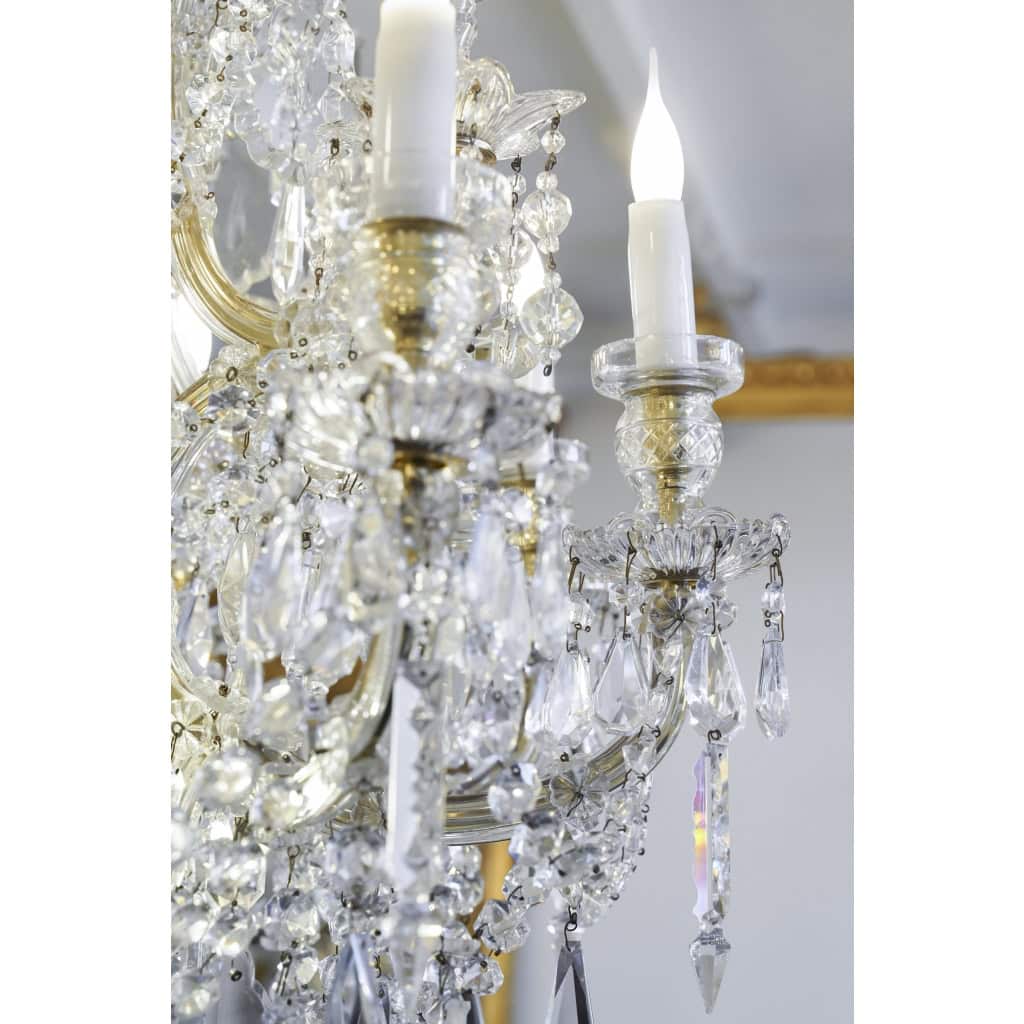 Lustre De Bohème, 1ère Moitié Du 20ème Siècle | Biron Lustre De Bohème, 1ère Moitié Du 20ème Siècle