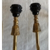 1970/80′ Paire D’Appliques En Bronze Doré Signées Valenti Decor Passementerie | Biron 1970/80′ Paire D’Appliques En Bronze Doré Signées Valenti Decor Passementerie