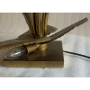 1970′ Lampe aux Roseaux Style Maison Jansen Laiton