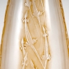 Vase « Quatre Groupes de Lézards » verre blanc patiné sépia de René LALIQUE | Biron Vase "Quatre Groupes de Lézards" verre blanc patiné sépia de René LALIQUE