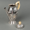 Service Thé et Café Art Nouveau argent massif et ivoire de BONVALET pour Cardeilhac | Biron Service Thé et Café Art Nouveau argent massif et ivoire de BONVALET pour Cardeilhac