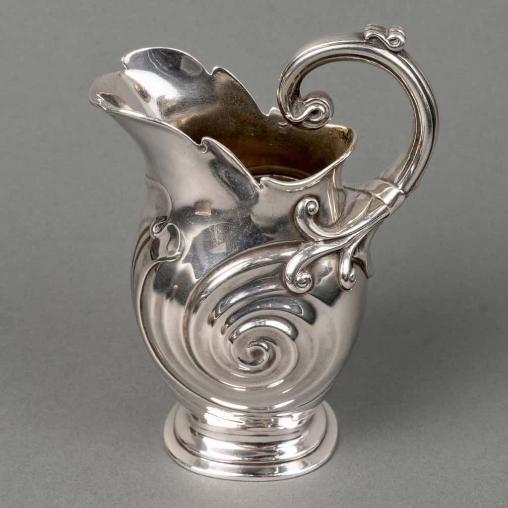 Service Thé et Café Art Nouveau argent massif et ivoire de BONVALET pour Cardeilhac | Biron Service Thé et Café Art Nouveau argent massif et ivoire de BONVALET pour Cardeilhac