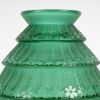 Vase « Ferrières » verre vert émeraude de René LALIQUE | Biron Vase "Ferrières" verre vert émeraude de René LALIQUE