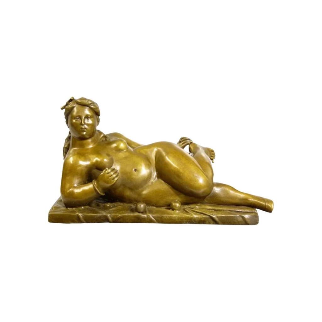 Sculpture en bronze patiné d’après Fernando Botero, XXème siècle. | Biron ||||||||