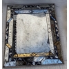 1970/80 Miroir Venise Style Louis 14 Avec Ornements En Verre Bleu | Biron ||||||||