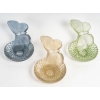 René Lalique , 3 cendriers « Dahlia Et Papillon »,1931.