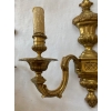 1970/80 Série De 6 Appliques En Bronze Doré De Style LXVI Signées Maison Baguès | Biron 1970/80 Série De 6 Appliques En Bronze Doré De Style LXVI Signées Maison Baguès