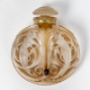 Flacon « Naïades » verre blanc patiné sépia de René LALIQUE | Biron |||||||||