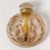 Flacon « Naïades » verre blanc patiné sépia de René LALIQUE | Biron Flacon "Naïades" verre blanc patiné sépia de René LALIQUE