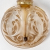 Flacon « Naïades » verre blanc patiné sépia de René LALIQUE | Biron Flacon "Naïades" verre blanc patiné sépia de René LALIQUE