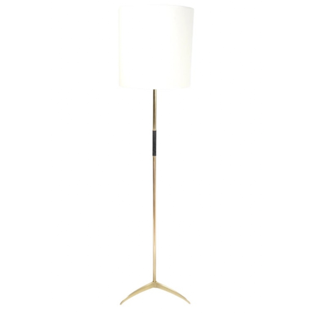 1950 Lampadaire en bronze et laiton par Stilnovo | Biron ||||||