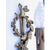 1900′ Paire d’Appliques Style Louis 16 Bronze Doré Aux Cors De Chasse Signée Jansen | Biron 1900′ Paire d’Appliques Style Louis 16 Bronze Doré Aux Cors De Chasse Signée Jansen