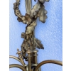 1900′ Paire d’Appliques Style Louis 16 Bronze Doré Aux Cors De Chasse Signée Jansen | Biron 1900′ Paire d’Appliques Style Louis 16 Bronze Doré Aux Cors De Chasse Signée Jansen