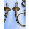 1900′ Paire d’Appliques Style Louis 16 Bronze Doré Aux Cors De Chasse Signée Jansen | Biron 1900′ Paire d’Appliques Style Louis 16 Bronze Doré Aux Cors De Chasse Signée Jansen