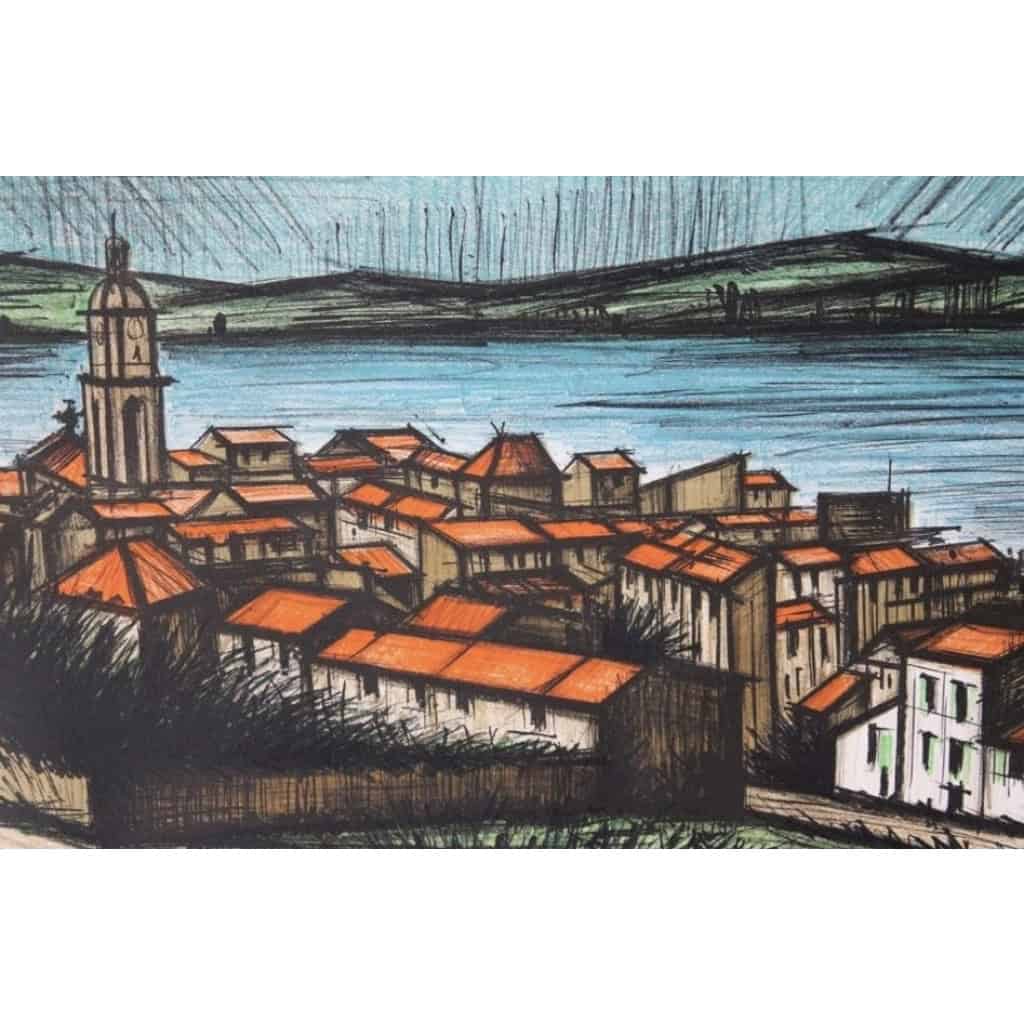 BERNARD BUFFET, Vue de Saint-Tropez, 1996 | Biron BERNARD BUFFET, Vue de Saint-Tropez, 1996