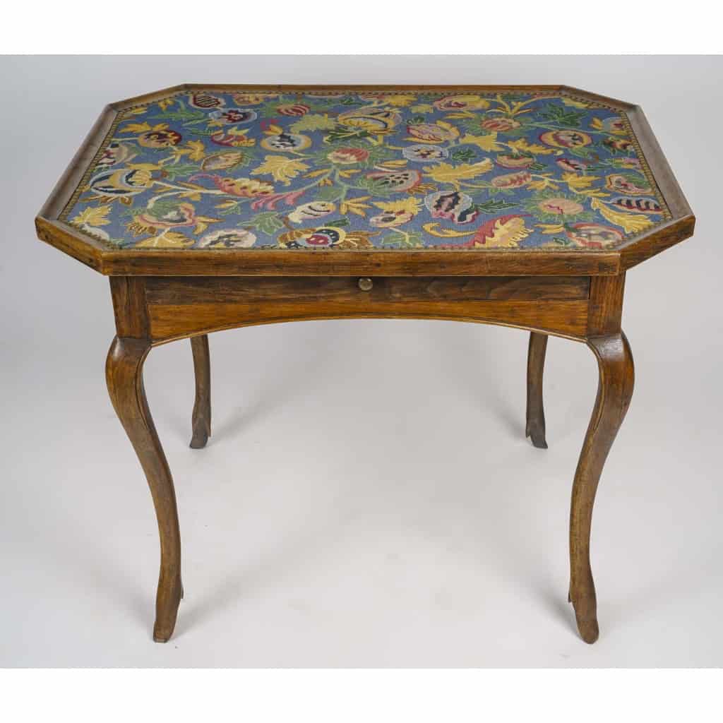Table à Jeux de style Louis XV. Fin 18ème. | Biron Table à Jeux de style Louis XV. Fin 18ème.