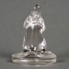 Cachet "Souris" verre blanc de René LALIQUE
