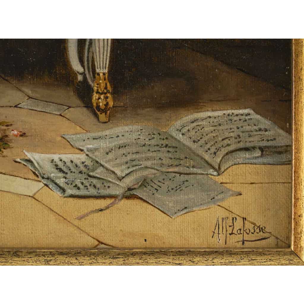 Une Paire De Tableaux Scènes Galante époque Napoleon III | Biron Une Paire De Tableaux Scènes Galante époque Napoleon III