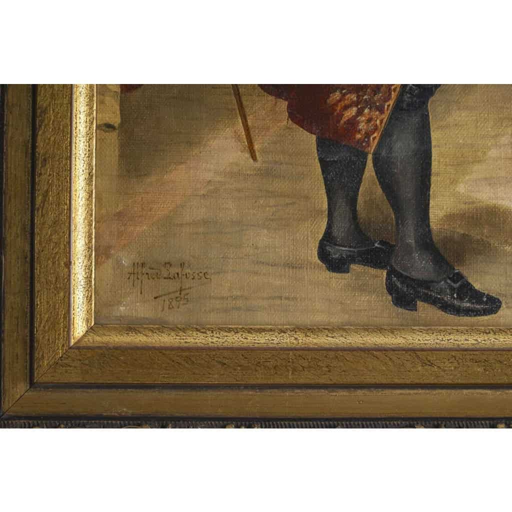 Une Paire De Tableaux Scènes Galante époque Napoleon III | Biron Une Paire De Tableaux Scènes Galante époque Napoleon III