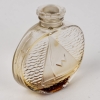 Flacon "En Croisière" verre blanc de René LALIQUE pour Worth