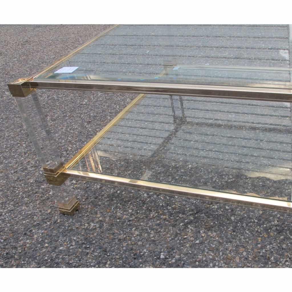1970′ Paire de Tables Basses en Altuglas Pierre Vandel