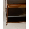 1950/70′ Table d’Appoint en Bronze Doré Décor Palmier Maison Charles