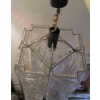 1950′ Paire de Lustres Venini en Forme de Cage Cristal de Murano | Biron 1950′ Paire de Lustres Venini en Forme de Cage Cristal de Murano