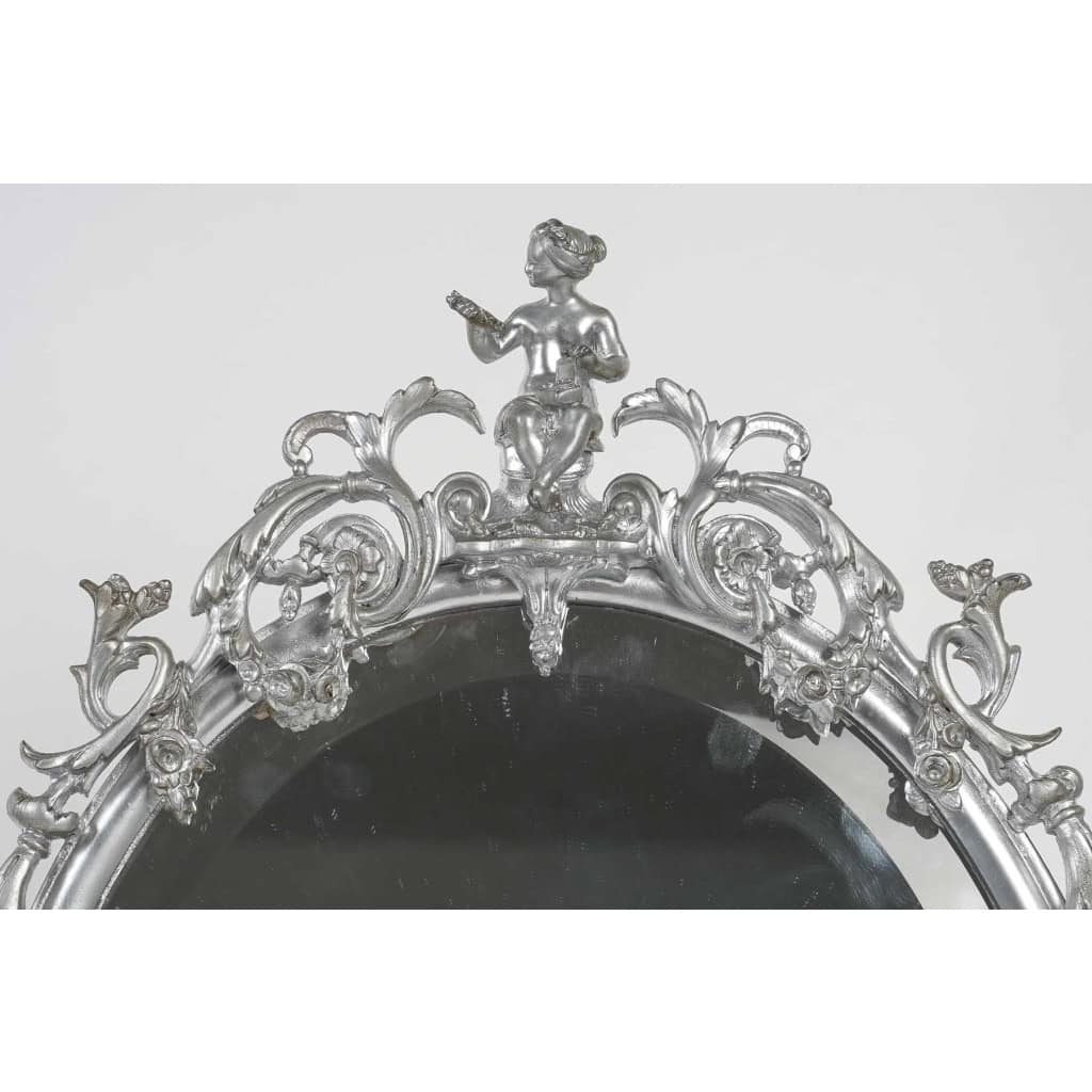 Une paire de miroirs de table époque Napoleon III | Biron Une paire de miroirs de table époque Napoleon III