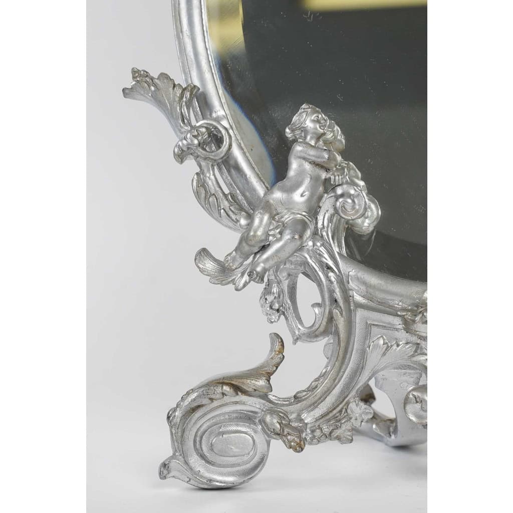 Une paire de miroirs de table époque Napoleon III | Biron Une paire de miroirs de table époque Napoleon III