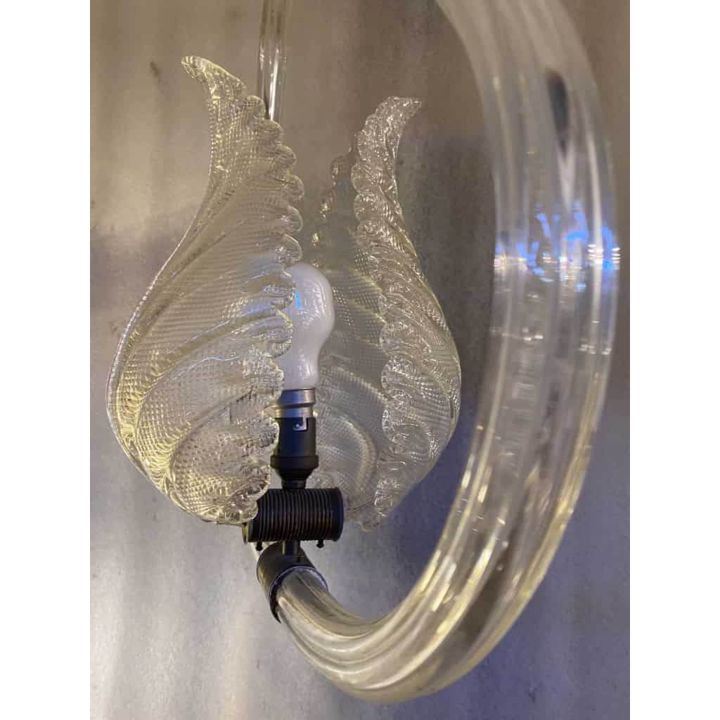 1950’ Lustre Cage Barovier e Toso Feuillage | Biron 1950’ Lustre Cage Barovier e Toso Feuillage