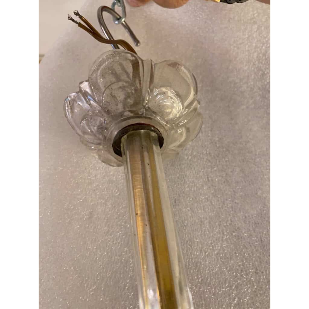 1950’ Lustre Cage Barovier e Toso Feuillage | Biron 1950’ Lustre Cage Barovier e Toso Feuillage