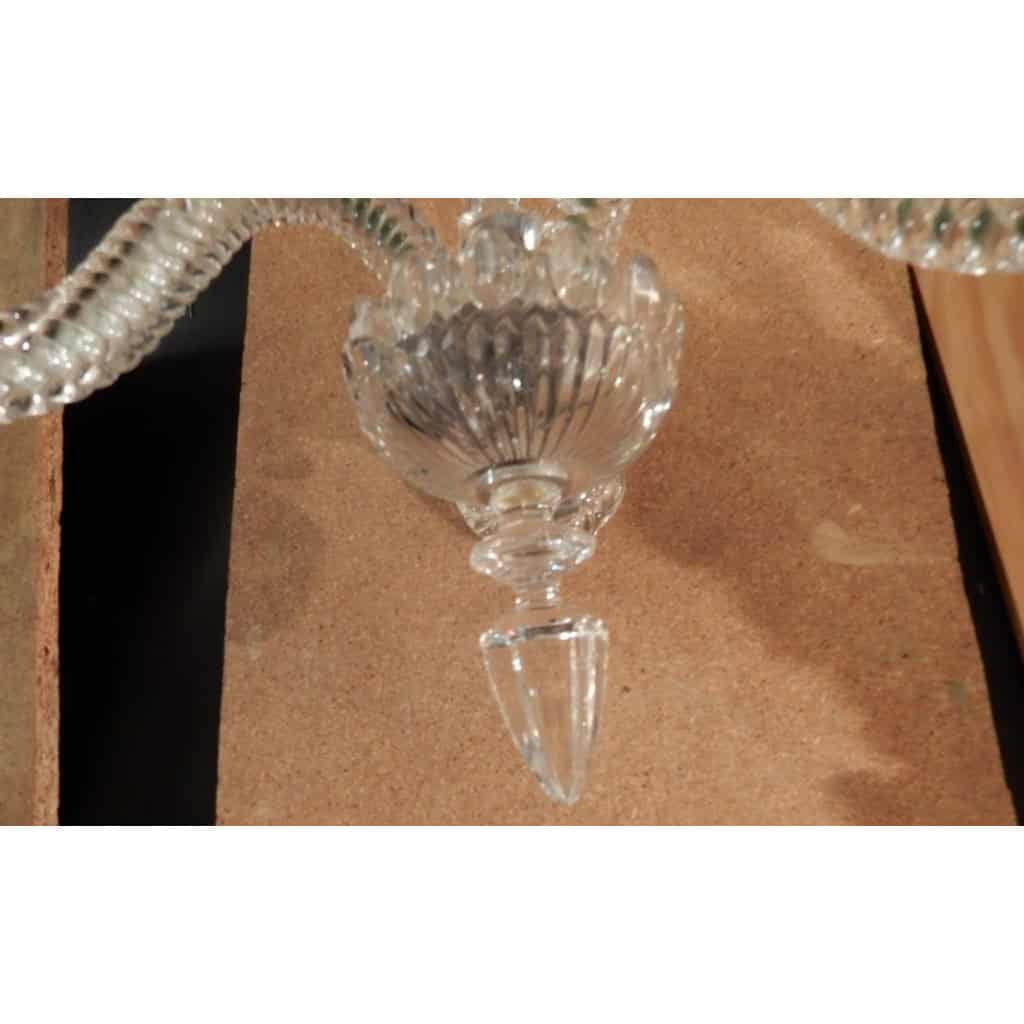 1940/50′ Paire d’Appliques Au Poignard En Cristal De Baccarat | Biron 1940/50' Paire d'Appliques Au Poignard En Cristal De Baccarat
