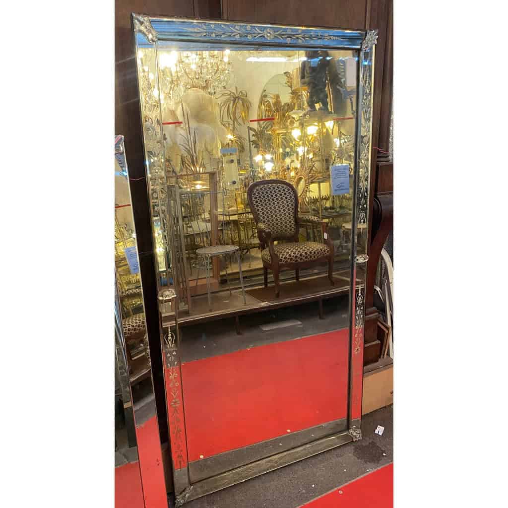 1950′ Miroir Venise à Fleurs | Biron |||||||||