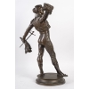 Sculpture en bronze patiné représentant un toréador, début du XXème siècle. | Biron Sculpture en bronze patiné représentant un toréador, début du XXème siècle.