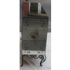 1950/70′ Paire De Buffets Miroir Avec Décor Fleurs Églomisées