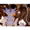 1970′ Lustre Murano à 8 Bras de Lumière en Verre Bleu Opalescent et Pâte de Verre Rose | Biron 1970′ Lustre Murano à 8 Bras de Lumière en Verre Bleu Opalescent et Pâte de Verre Rose