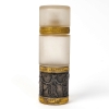 Flacon « Ambre » en cristal blanc de BACCARAT et frise en bronze à décor de femmes de René LALIQUE | Biron Flacon "Ambre" en cristal blanc de BACCARAT et frise en bronze à décor de femmes de René LALIQUE
