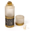 Flacon « Ambre » en cristal blanc de BACCARAT et frise en bronze à décor de femmes de René LALIQUE | Biron Flacon "Ambre" en cristal blanc de BACCARAT et frise en bronze à décor de femmes de René LALIQUE