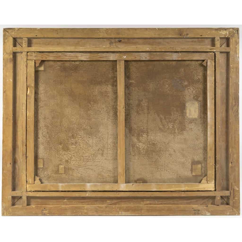 Très beau tableau huile sur toile d’époque 19ème siècle
