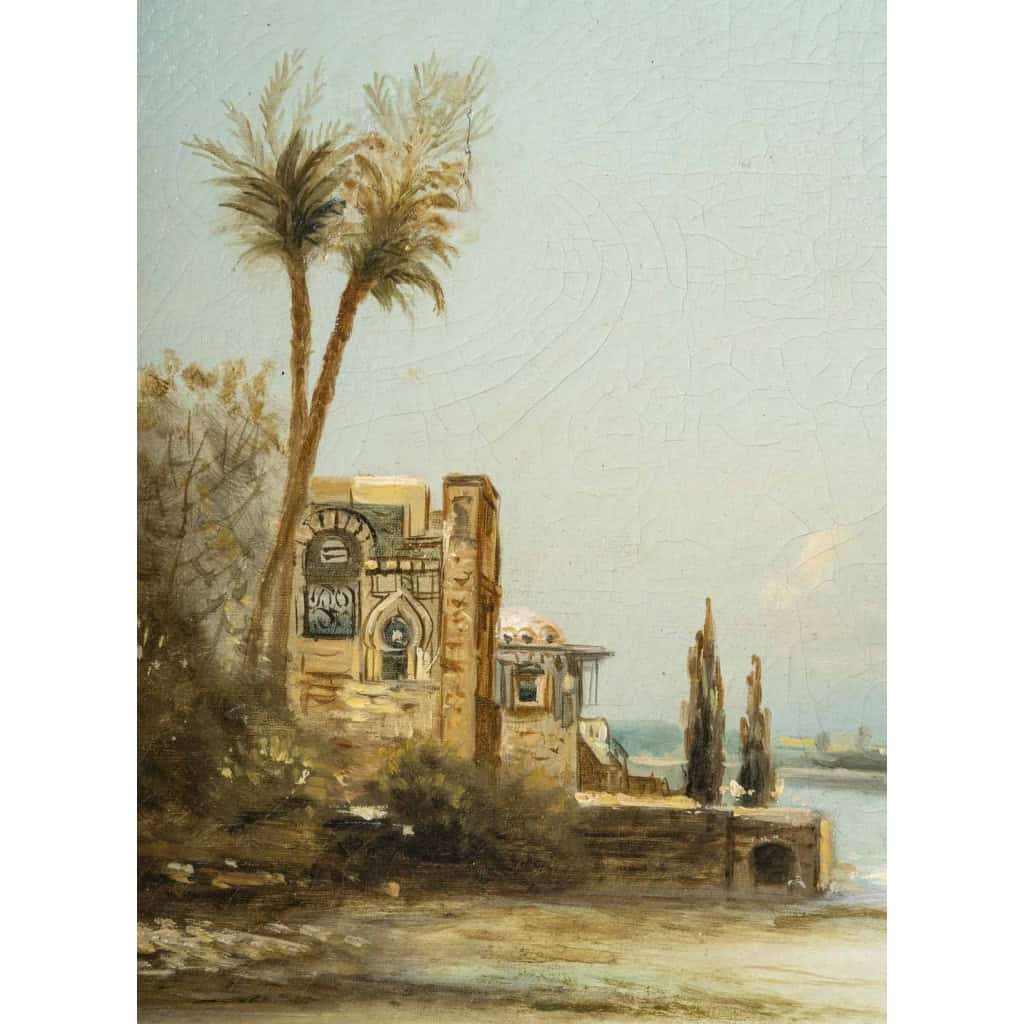 Très beau tableau huile sur toile d’époque 19ème siècle